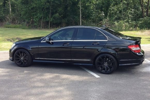 2010 C300 Sport with Black 18&quot; TSW Brooklands