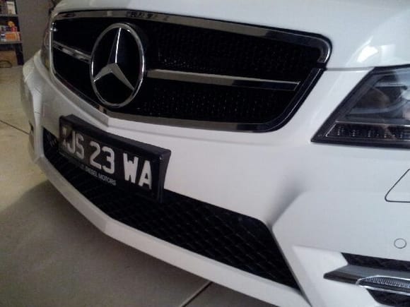 New AMG grill