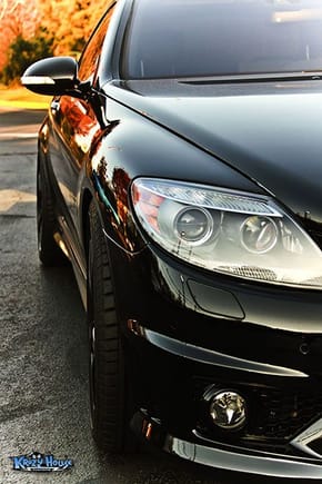 CL63 AMG headlight.