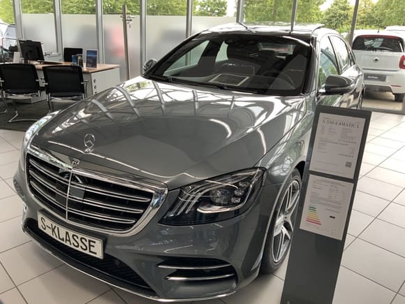 S350d for 127,914 Euros.  Diesel rules!