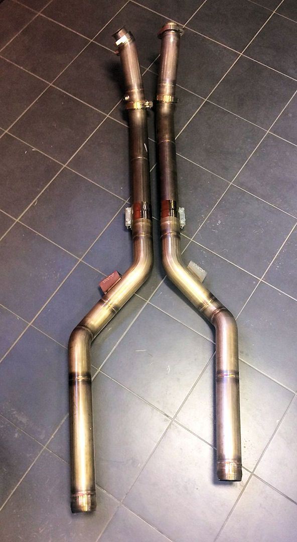 Engine - Exhaust - FS: AMS Alpha Downpipes 2014+ 5.5L BiTurbo M157 E63 CLS63 4Matic - Used - 2014 to 2017 Mercedes-Benz E63 AMG S - 2014 to 2017 Mercedes-Benz CLS63 AMG S - Calgary, AB T2H0E7, Canada