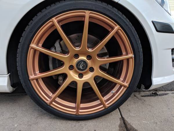 Wheels and Tires/Axles - 19" Forgestar CF10 wheels with Continental Extreme Contact DWS tires - Used - 2007 to 2014 Mercedes-Benz C300 - 2008 to 2014 Mercedes-Benz C63 AMG - Denver, CO 80233, United States
