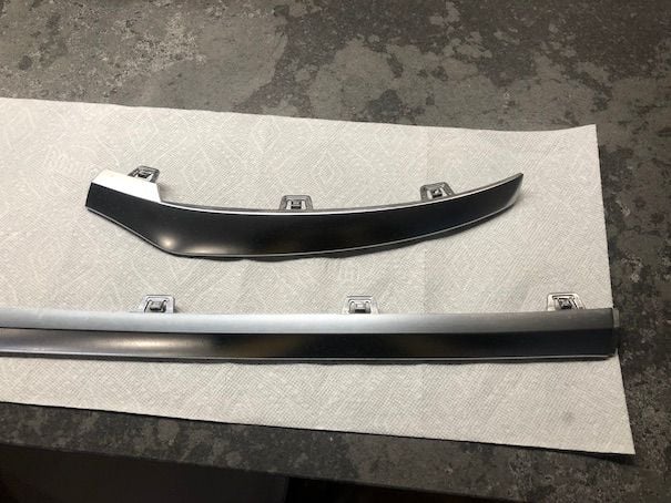 Exterior Body Parts - AMG Chrome Front Lip / Front Splitter - X253 W253 C253 - Used - 2016 to 2019 Mercedes-Benz GLC43 AMG - 2016 to 2019 Mercedes-Benz GLC300 - 2016 to 2019 Mercedes-Benz GLC250 - Chicago, IL 60642, United States