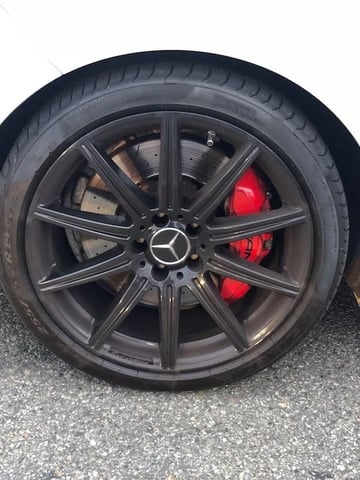Wheels and Tires/Axles - Set of 19" AMG OEM Wheels and Pirelli P Zero Tires - Used - 2012 to 2016 Mercedes-Benz E63 AMG S - Queens, NY 11368, United States
