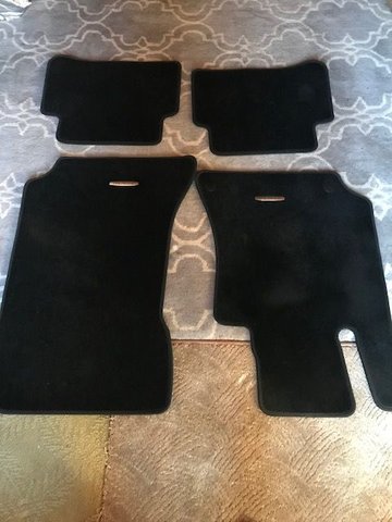 Interior/Upholstery - Genuine Mercedes Benz black carpet mats E212 (E350 4matic) - Used - 2012 to 2016 Mercedes-Benz E350 - Monroe, NJ 08831, United States