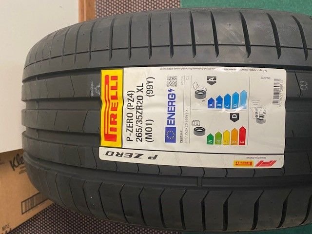 Wheels and Tires/Axles - Pirelli P-ZERO (PZ4) 265/35/ZR20 XL Brand NEW- never mounted - New - 0  All Models - Glen Ellyn, IL 60137, United States