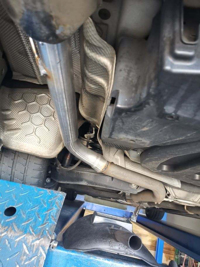 CLS400 dual muffler delete w/ pix! Forums