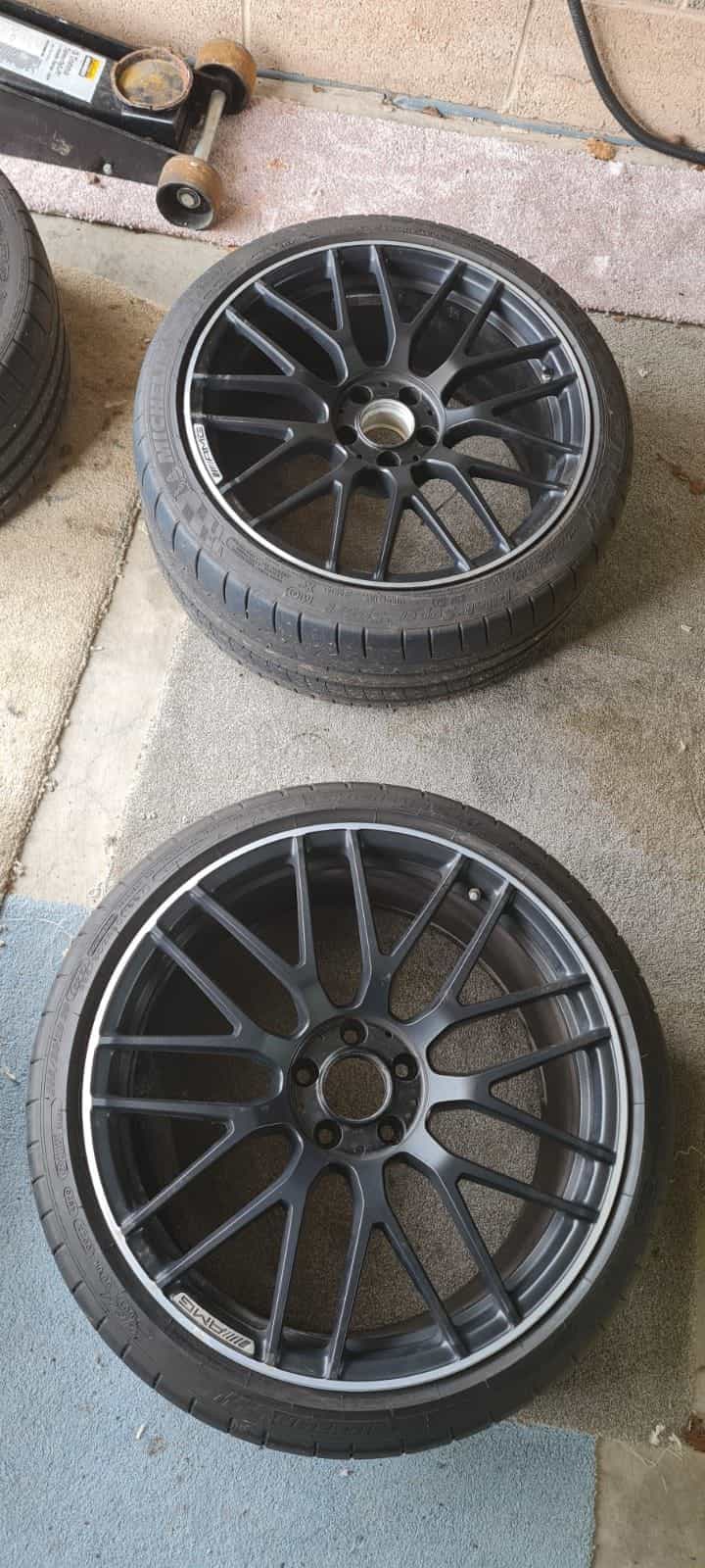 Wheels and Tires/Axles - Genuine 19/20 Forged Cross Spokes for Saloon/Estate - Used - 2015 to 2021 Mercedes-Benz C63 AMG S - Hinckley LE98GR, United Kingdom