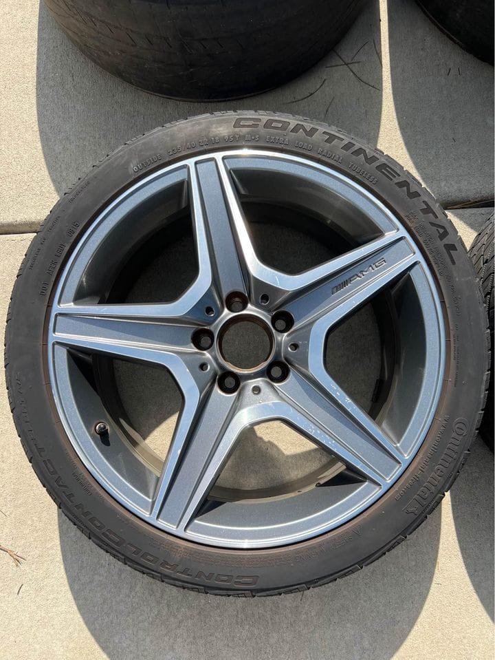 Wheels and Tires/Axles - OEM 18" Wheels and "Tires" w204 C63 - Used - Charlotte, NC 28202, United States