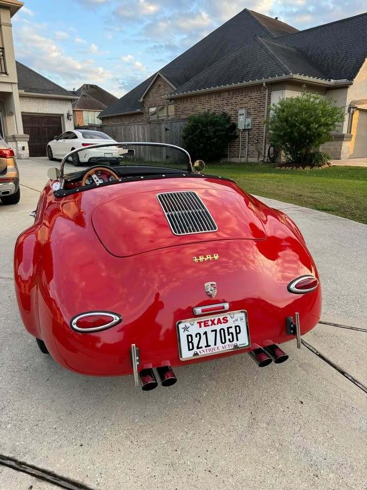 1958 Porsche 356A - 1958 Porsche Speedster Replica built by Classic Motor Carriages - Used - VIN R20069VA - 10,900 Miles - 4 cyl - 2WD - Manual - Convertible - Red - Fulshear, TX 77441, United States