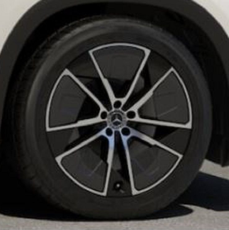 Wheels and Tires/Axles - WTB: 86R - 21" Five-Twin Spoke Aero Wheels w/ Carbon Fiber-Optic Cladding - Used - 2023 to 2025 Mercedes-Benz EQS-Class - Brandon, FL 33511, United States