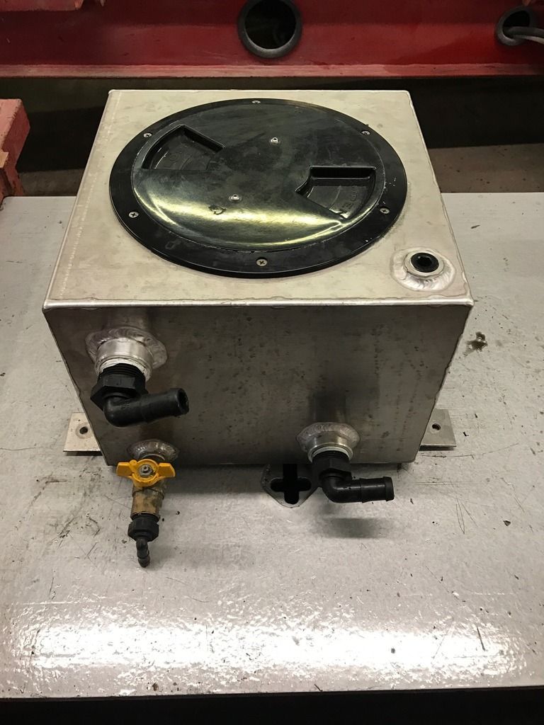 FS W211 M113K Eurocharged Heat Exchanger, Trunk ICE BOX, XPipe C63