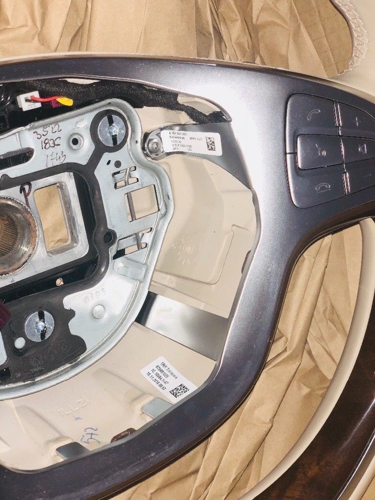 Steering/Suspension - Like new steering wheel for Mercedes S+airbag - Used - 2017 Mercedes-Benz S350 - Grand Rapids, MI 49503, United States