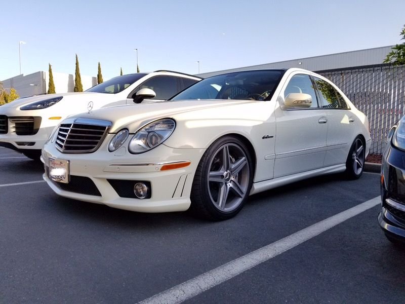 2007 Mercedes-Benz E63 AMG - FS 07 E63 AMG sedan - Used - VIN WDBUF77X67B148792 - 65,000 Miles - 8 cyl - 2WD - Automatic - Sedan - White - Newark, CA 94560, United States