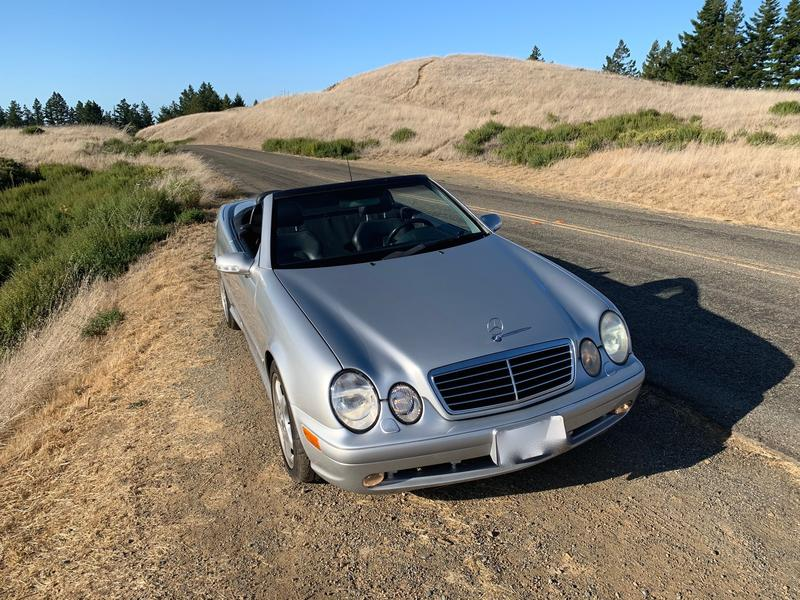 2002 Mercedes-Benz CLK55 AMG - 2002 CLK55 AMG Cabriolet, ~101k miles - Northern California - Used - VIN WDBLK74G82T124203 - 101,000 Miles - 8 cyl - 2WD - Automatic - Convertible - Silver - Mill Valley, CA 94941, United States