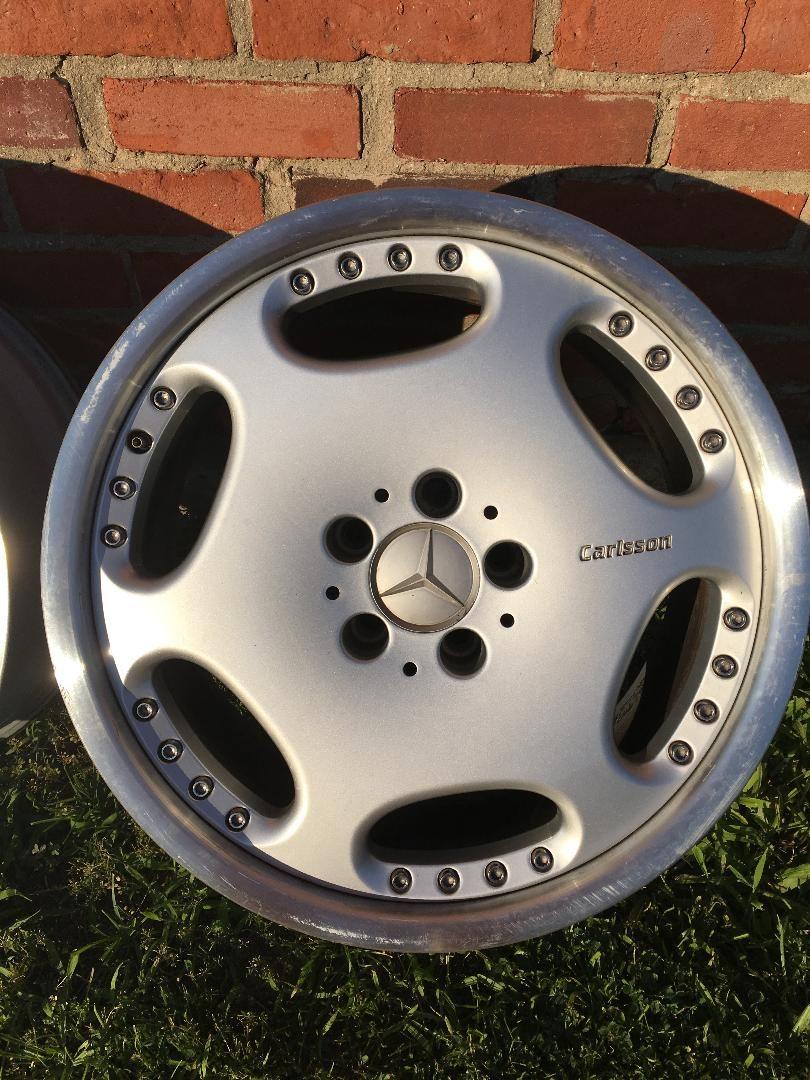 Wheels and Tires/Axles - Carlsson 2/6 18x8.5 et35 2 piece square set of wheels - Used - Norwalk, CT 06854, United States