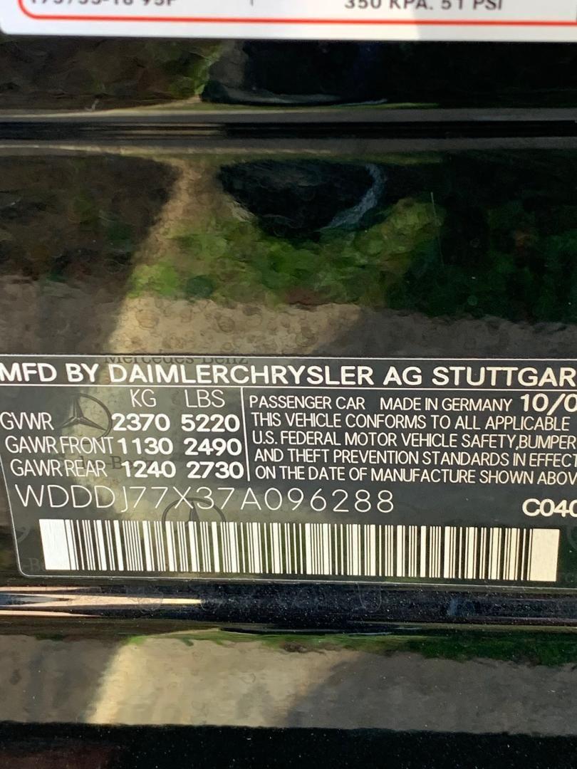 2007 Mercedes-Benz CLS63 AMG - WEISTEC STAGE 2 CLS63 AMG - Used - VIN WDDDJ77X37A096288 - 103,807 Miles - 8 cyl - 2WD - Automatic - Coupe - Black - Metairie, LA 70006, United States