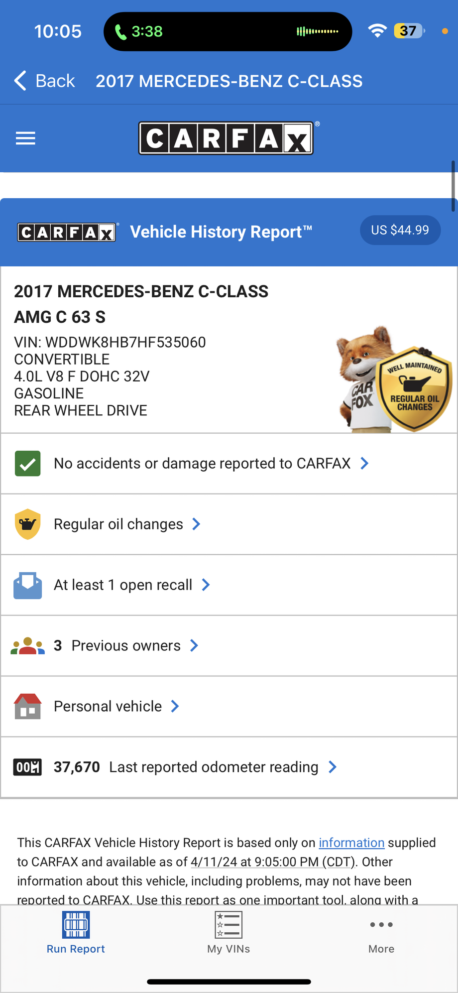 2017 Mercedes-Benz C63 AMG S - 2017 Mercedes Benz C63S AMG cabriolet weistec upgraded - Used - VIN WDDWK8HB7HF535060 - 38,000 Miles - 8 cyl - Rochester Hills, MI 48307, United States