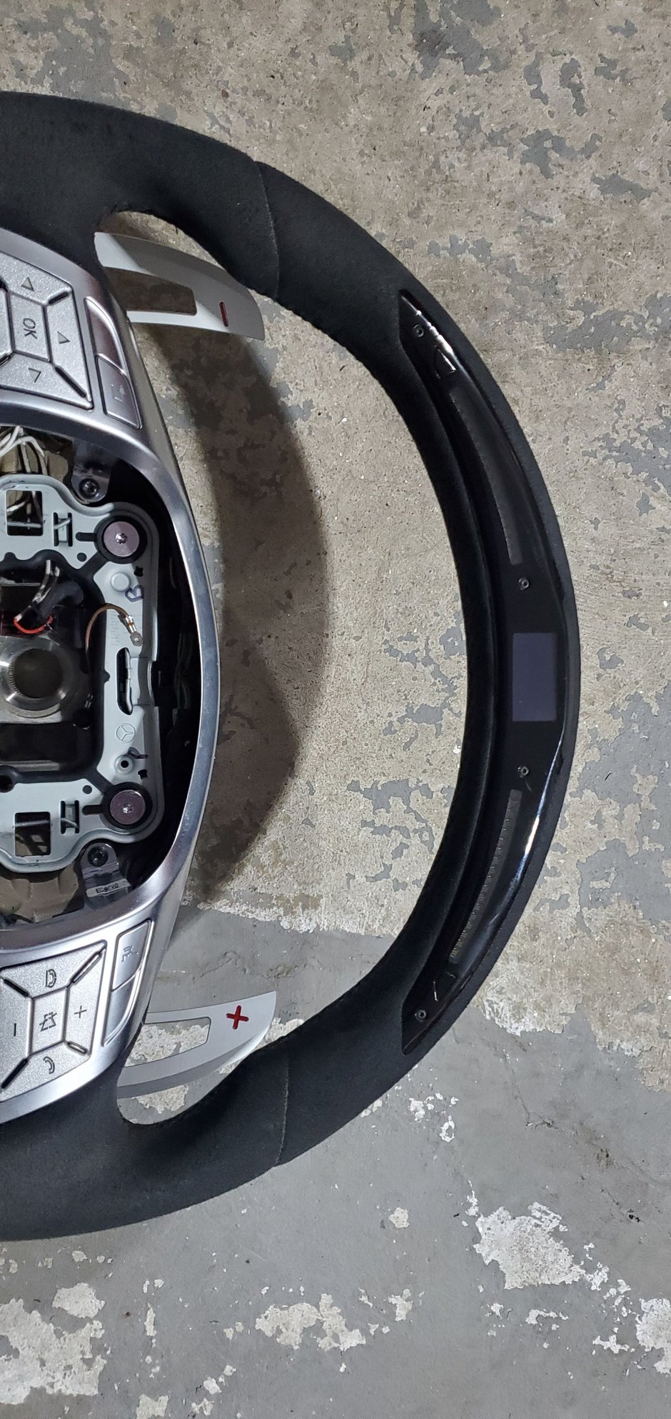 Interior/Upholstery - W212 Custom Alcantara Steering Wheel - Used - 0  All Models - Pelham, NH 03076, United States