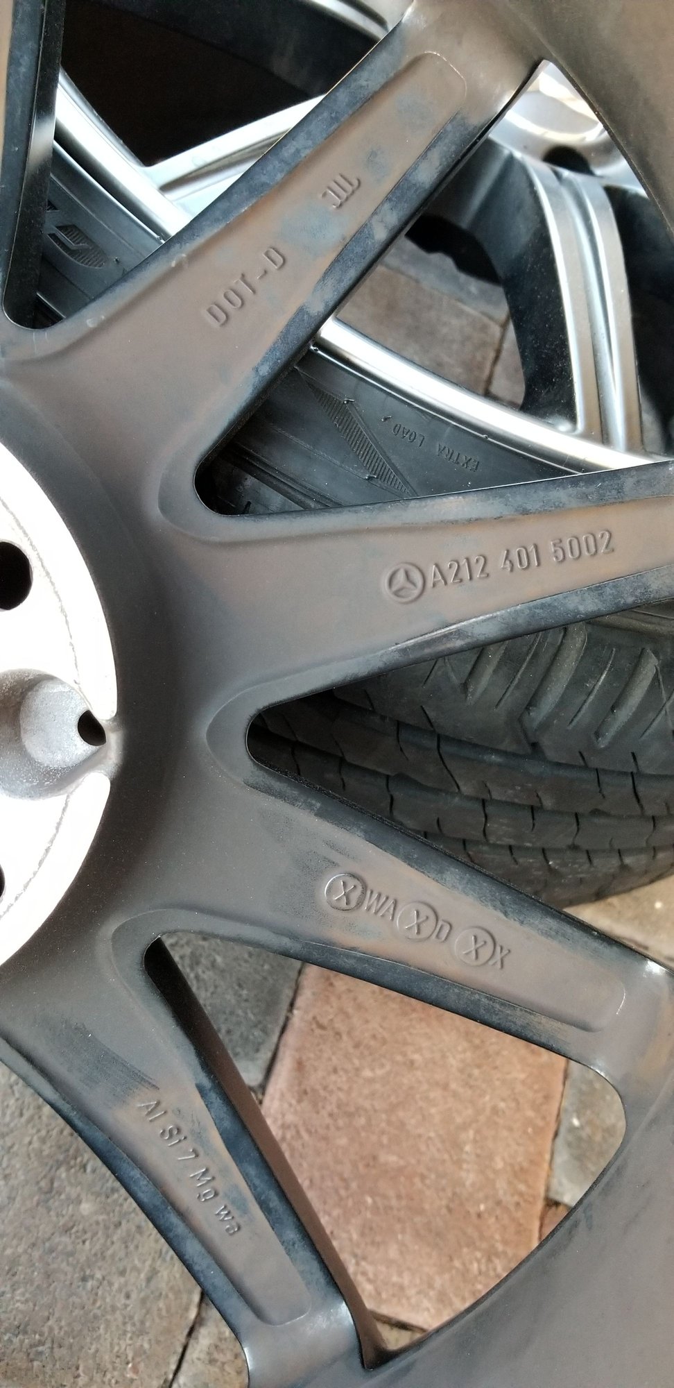 Wheels and Tires/Axles - (3) 19" CLS63 AMG BLACK WHEELS 1 FRONT 2 REARS OR BUY SINGLES - Used - Las Vegas, NV 89139, United States