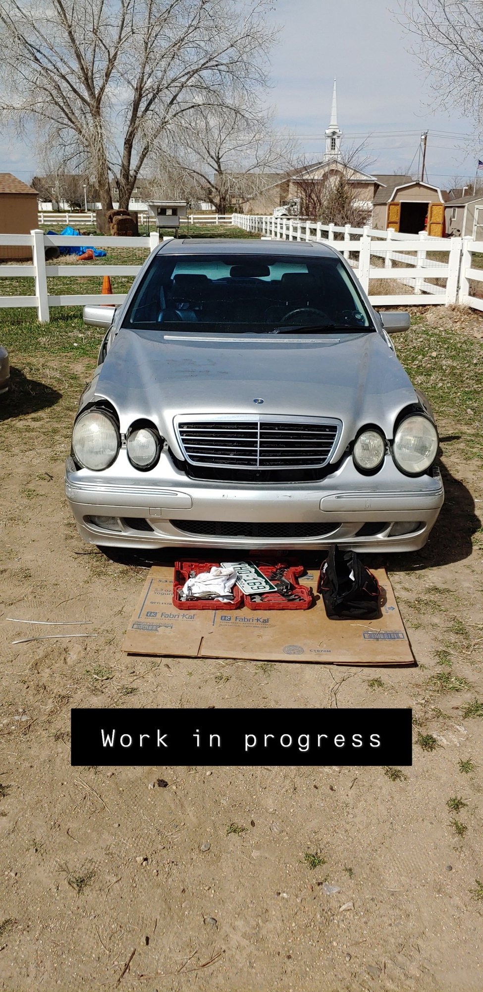 1999 W210 front end facelift to a 2002 e class Forums