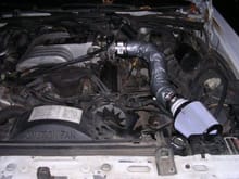 Redneck cold air intake from the front