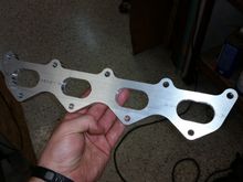 Cnc'd flange