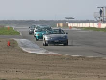 My first track day! Stock seat...