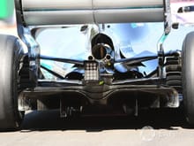 2018 Mercedes F1 rear