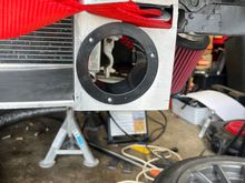 The other side is nearly identical, but has the inlet moved up due since there's no tow strap/hook in the way. 