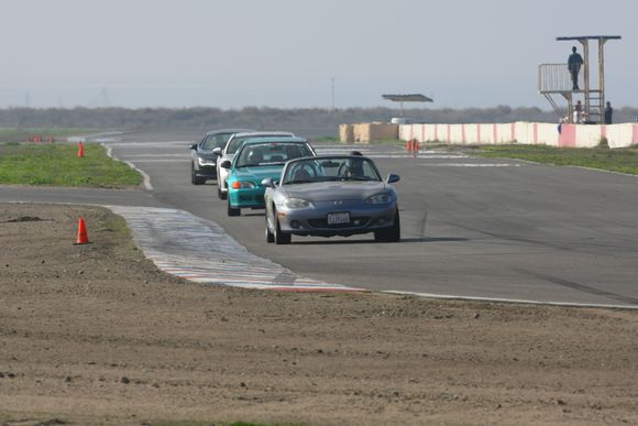 My first track day! Stock seat...