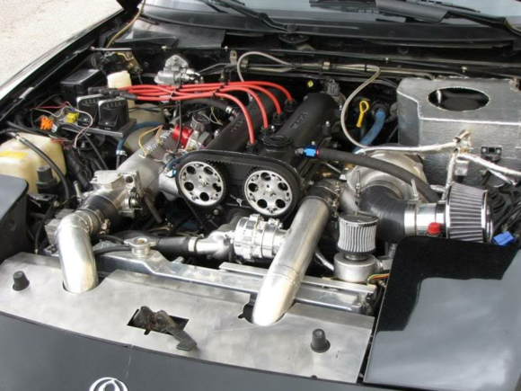 The engine that was in the car back then.