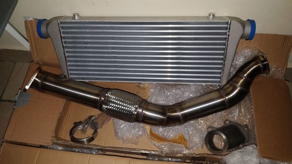 3" DP AND 10L INTERCOOLER