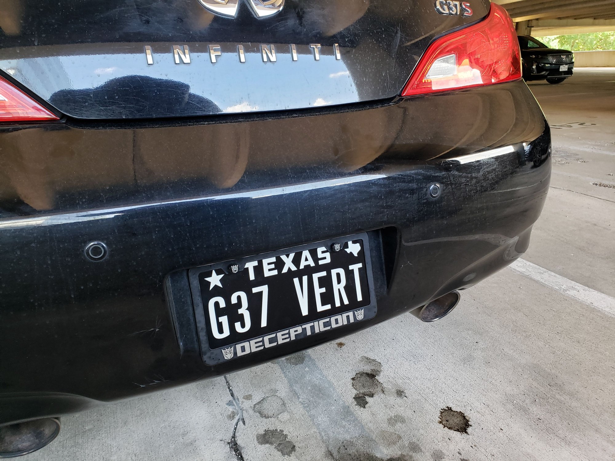 Front license plate  Infiniti Q60 Forums