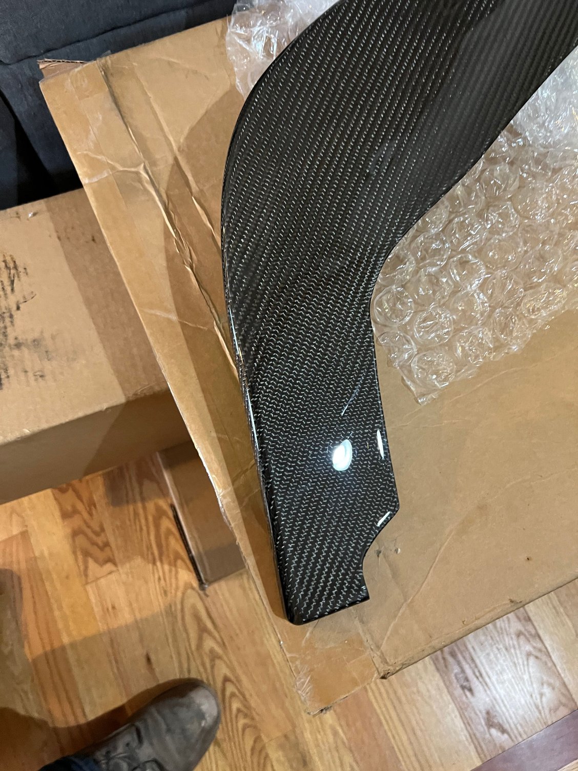 2014-15 g37 coupe Autokits x carbon fiber front diffuser