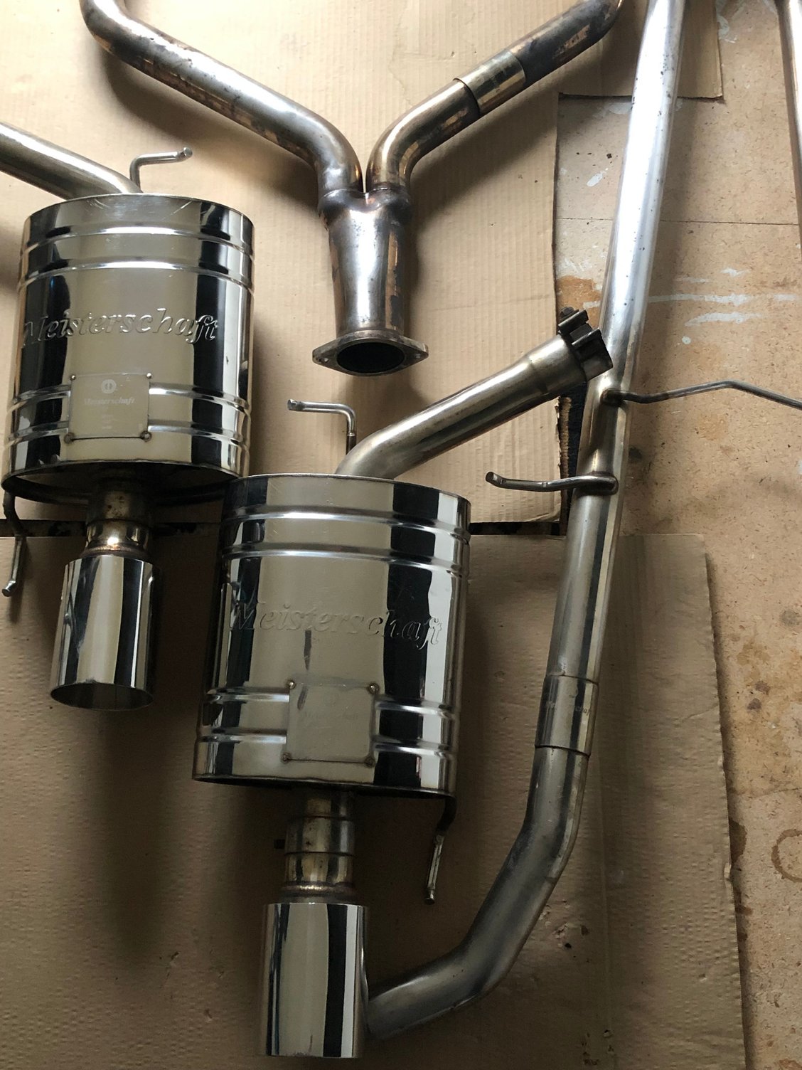 For Sale G37 Sedan GTHaus CatBack Exhaust with 102mm Round Tips MyG37