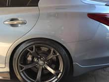Hey all, about to purchase these.  I read there are wheel replicas but I'll just look at the offset.  How do they look to you?  
