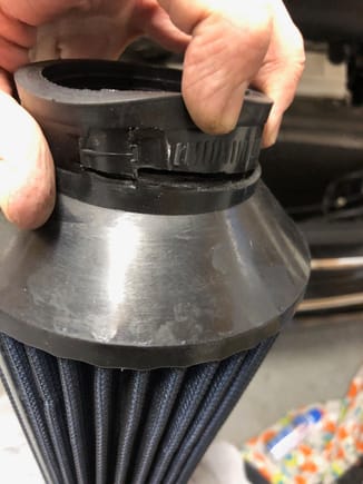 Ripped Z1 intake after about 5k miles