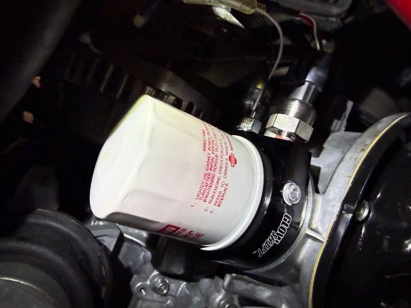 Everything installed, tested while running for 10 minutes or so. No leaks.