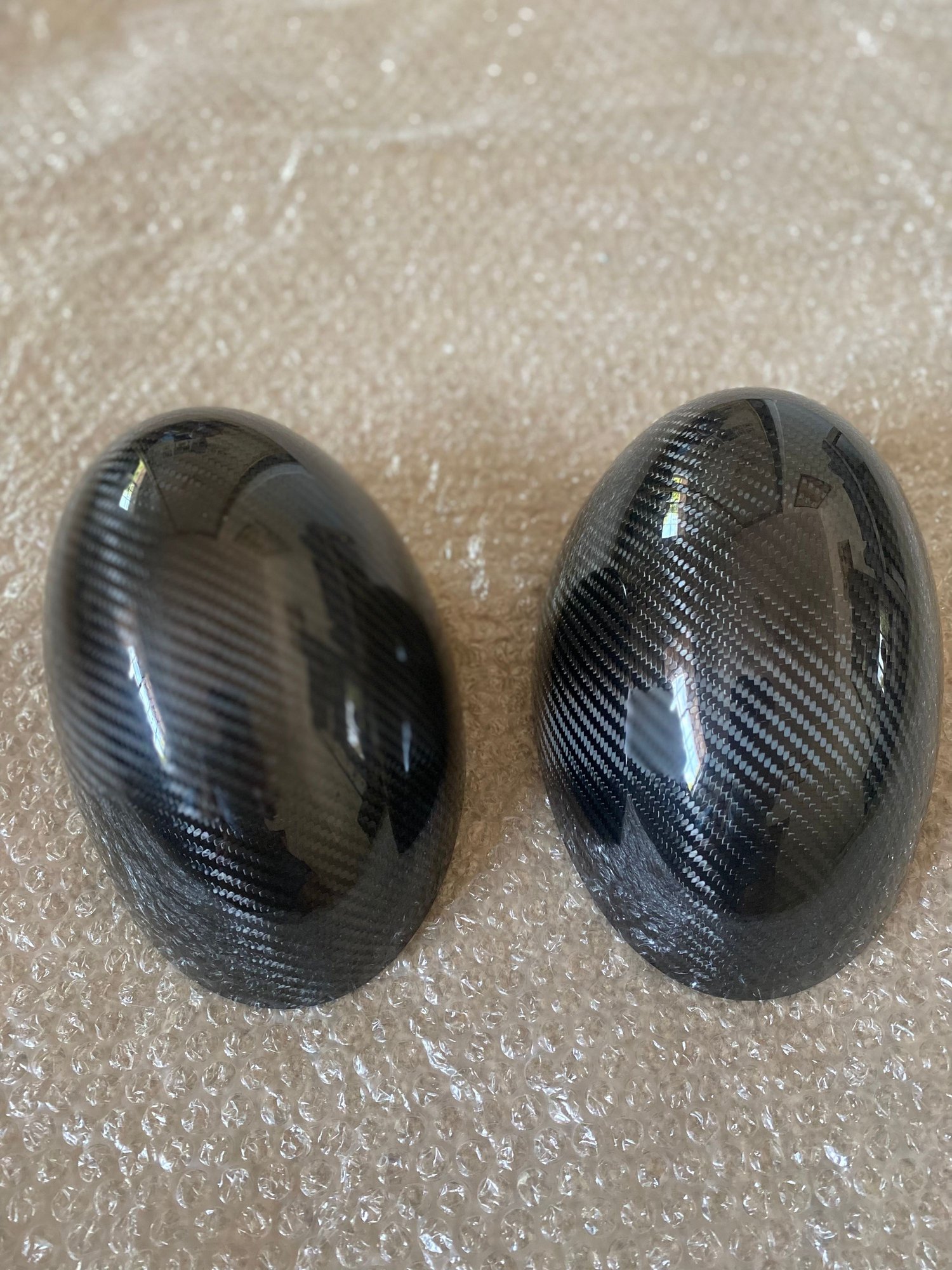 Exterior Body Parts - JCW R56 oem carbon fiber mirror covers - Used - 2007 to 2013 Mini R56: "Mk II" Mini Hatch/Hardtop range - Huntington Beach, CA 92647, United States
