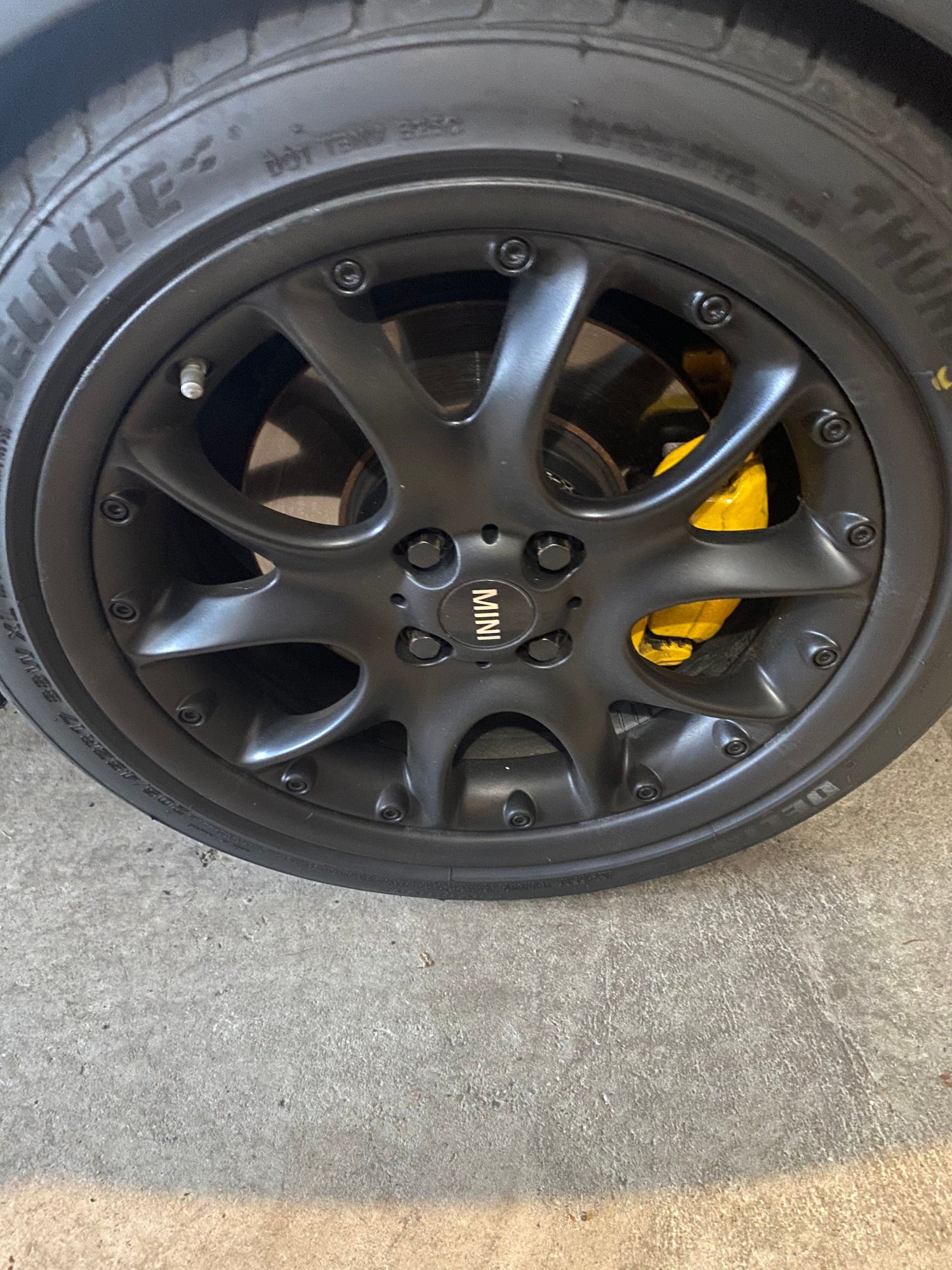Wheels and Tires/Axles - R98 style Ronal wheel set 17x7 plasti dipped matte black. - Used - 2002 to 2013 Mini R56: "Mk II" Mini Hatch/Hardtop range - Bethel, CT 06801, United States