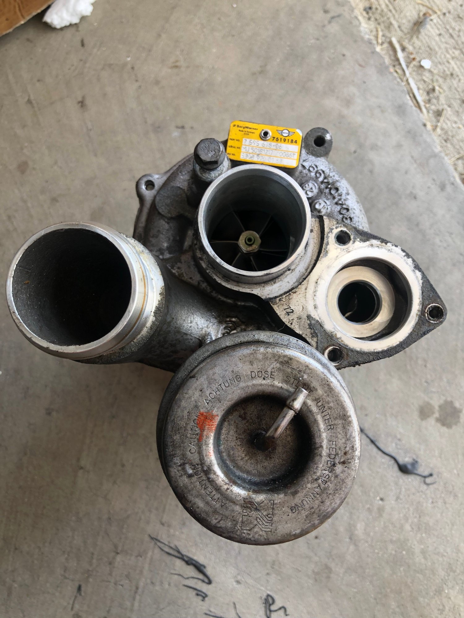 Engine - Power Adders - OEM N18 MCS Turbo - Used - 2007 to 2013 Mini Cooper - Columbia, MD 21045, United States