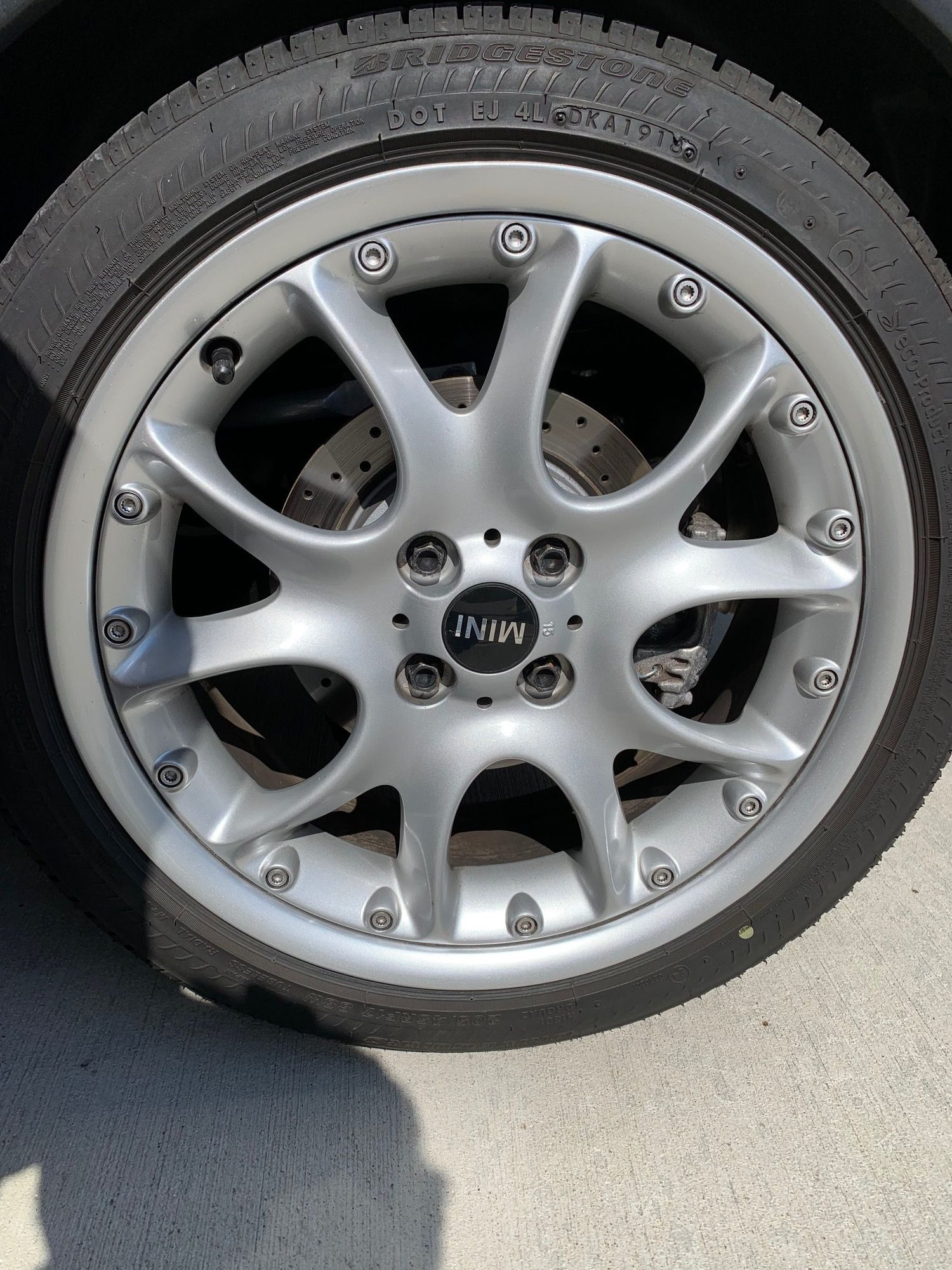 Wheels and Tires/Axles - Set of Mini cooper OEM 2-piece Web Spoke R98 wheels for sale - Used - 2006 to 2013 Mini All Models - Indianapolis, IN 46240, United States