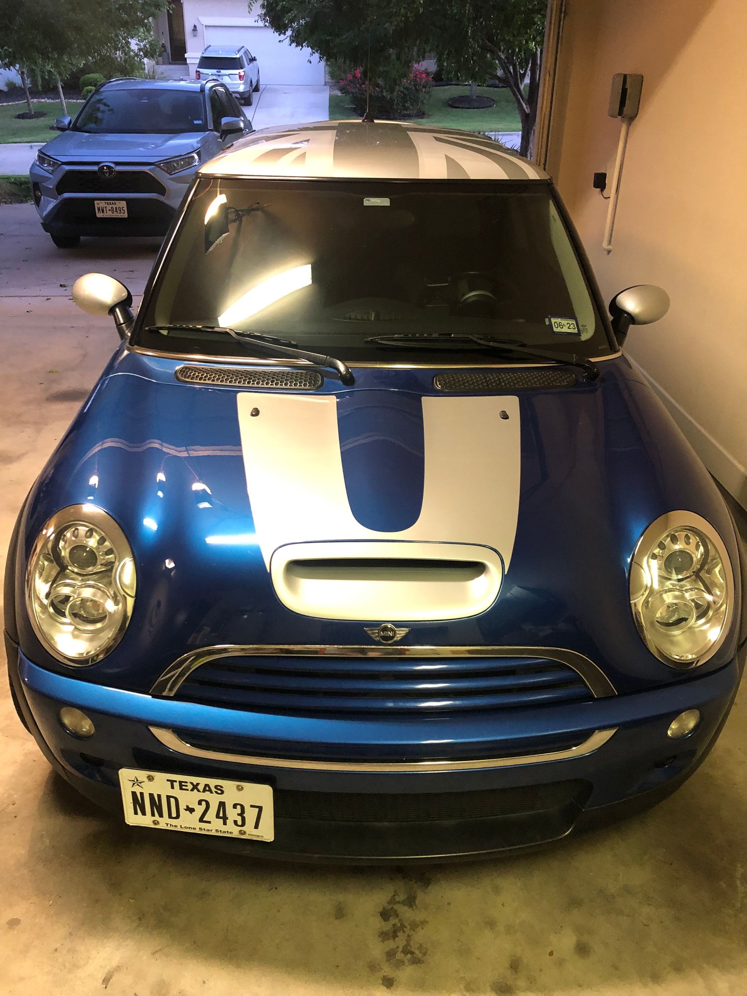 2006 Mini R53: "Mk I" Mini Cooper S - 2006 R53 Checkmate - Used - VIN WMWxxxxxx. - 4 cyl - 2WD - Manual - Hatchback - Blue - Austin, TX 78738, United States