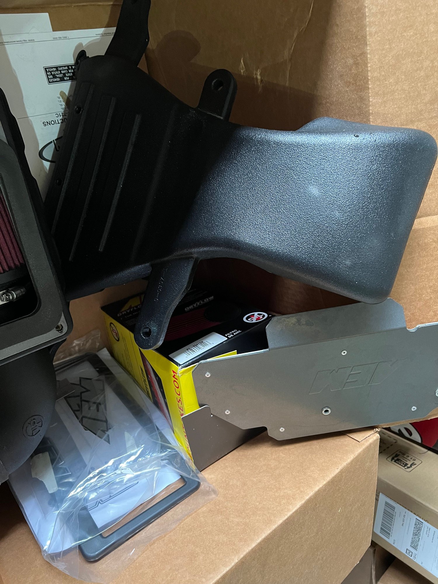 Engine - Intake/Fuel - R56 MCS AEM Cold Air Intake System w/ Hood Scoop - Used - 2011 to 2013 Mini R56: "Mk II" Mini Hatch/Hardtop range - Deland, FL 32724, United States