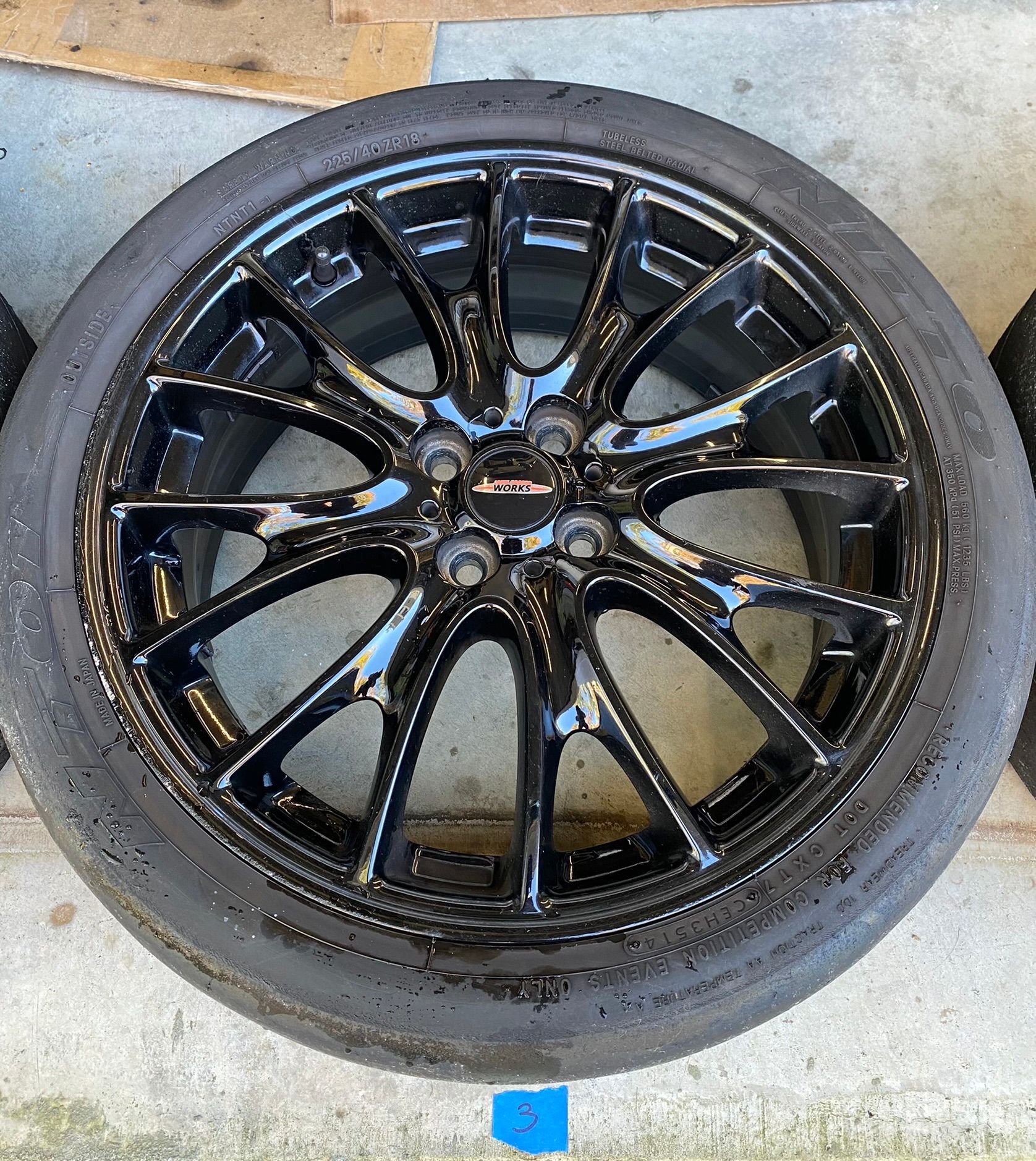 Wheels and Tires/Axles - R113 JCW Cross Spoke wheels - 4x100 18x7 ET52 - Ronal for Mini - Used - 2000 to 2012 Any Make All Models - College Park, MD 20740, United States