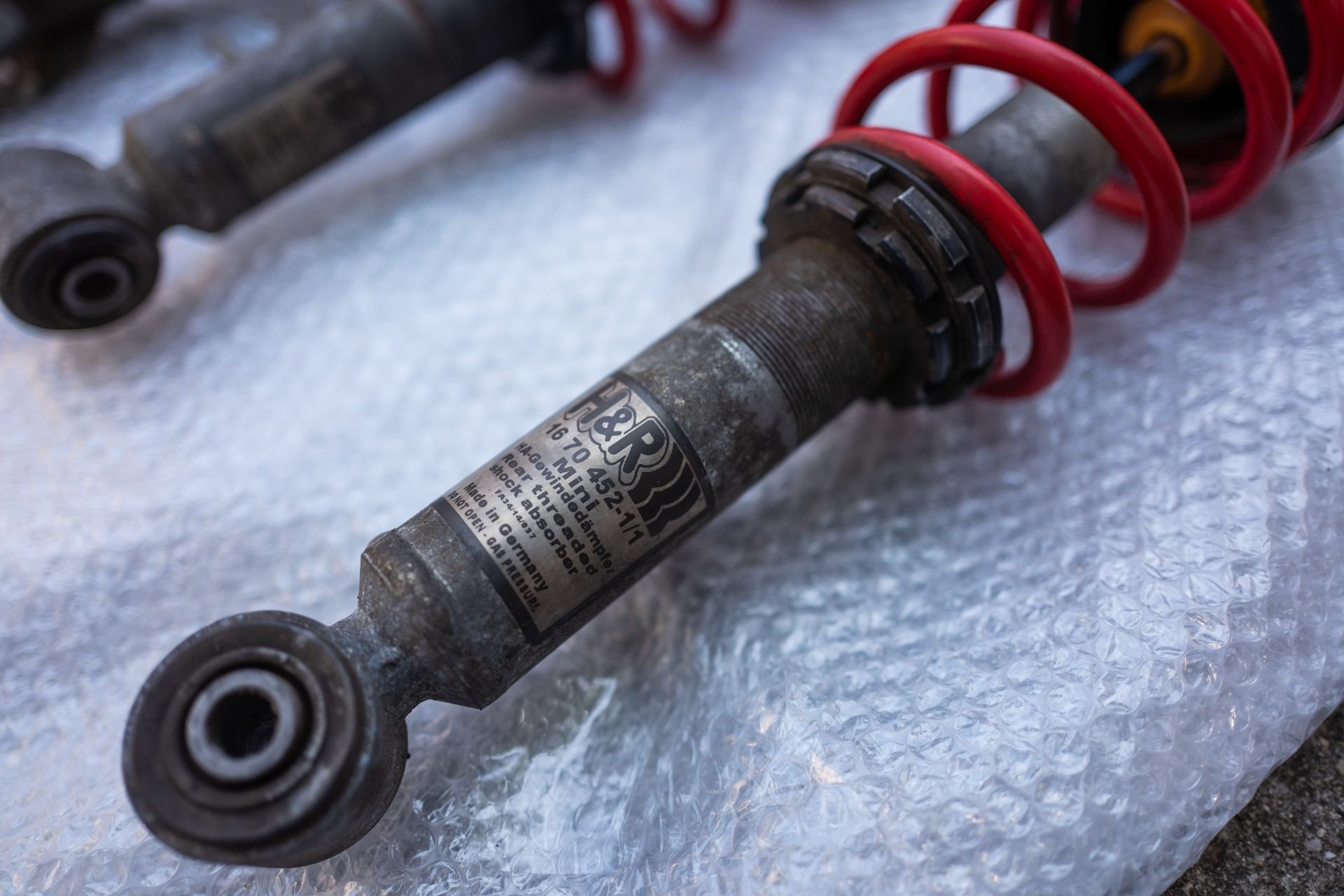 Steering/Suspension - H&R Street Performance Coilover Kit (R53) - Used - 2002 to 2006 Mini R53: "Mk I" Mini Cooper S - Queens, NY 11427, United States