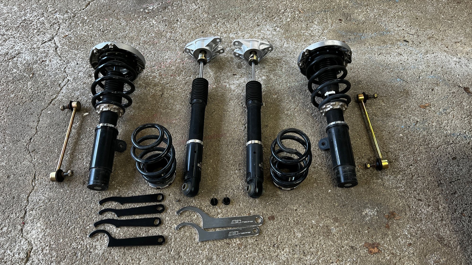 Steering/Suspension - BC Racing BR series coilovers for F54/F60 Clubman and countryman - Used - 2016 to 2023 Mini F54: Mini Clubman - 2017 to 2023 Mini F60: Countryman - Chagrin Falls, OH 44023, United States