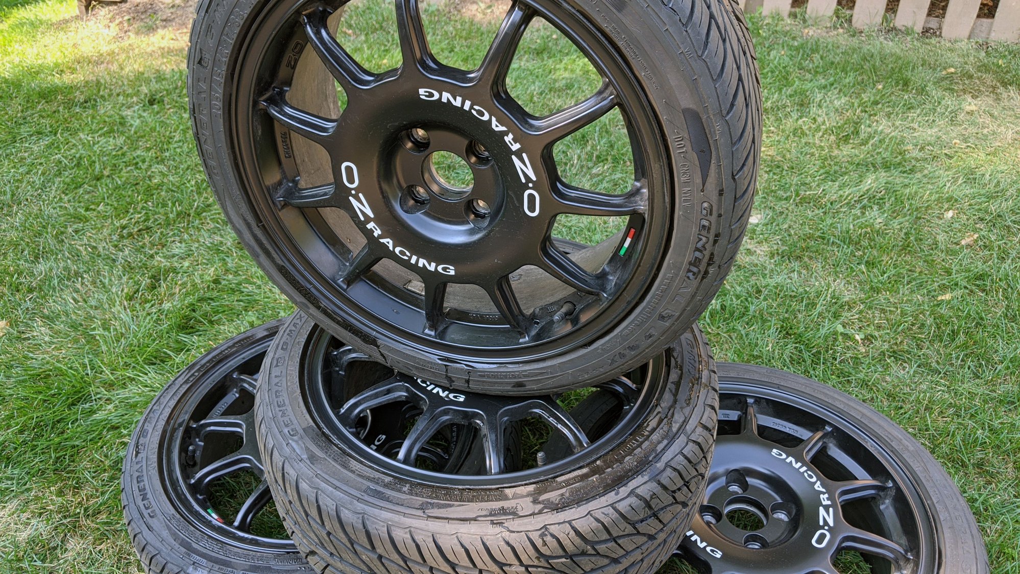 Wheels and Tires/Axles - OZ Leggenda Wheels Matte Black with 205/45ZR-17 - Used - 2002 to 2006 Mini R53: "Mk I" Mini Cooper S - Boulder, CO 80305, United States