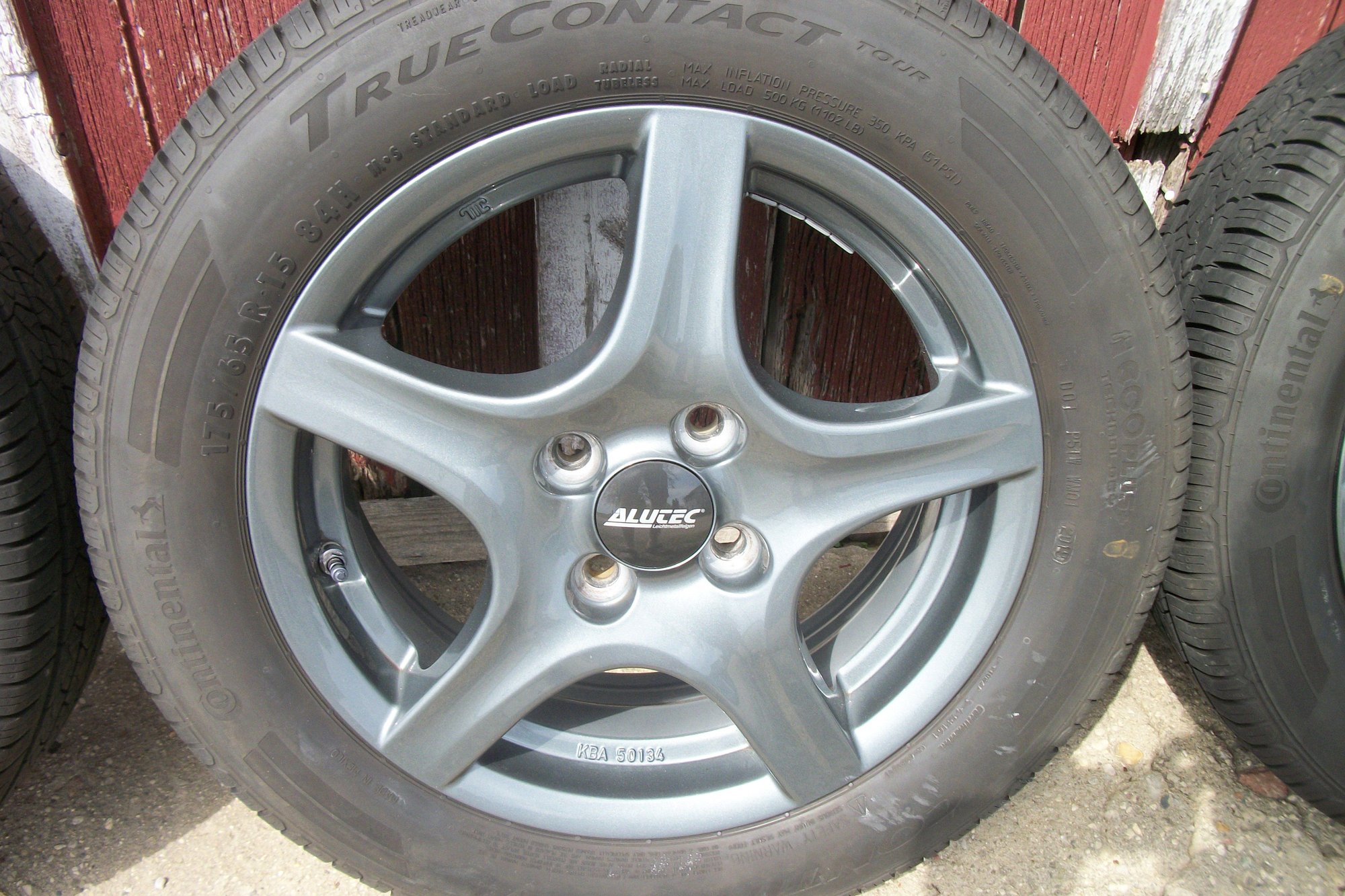 Wheels and Tires/Axles - Continental TrueContact & Alutec Wheels - Used - 2001 to 2013 Mini Cooper - Watertown, WI 53094, United States